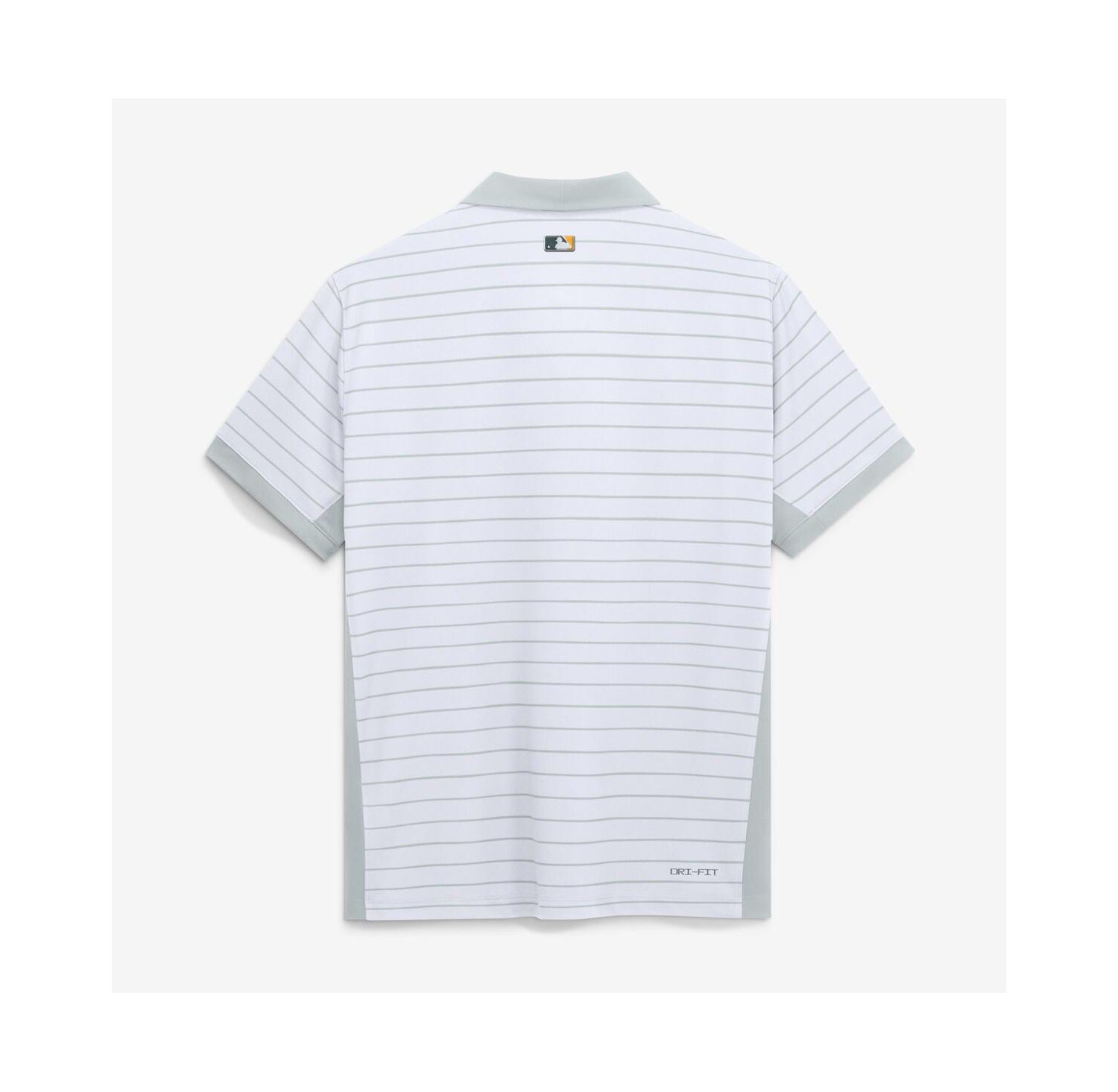 Men's White Athletics Authentic Collection Striped Victory Dri-FIT Polo Shirt
