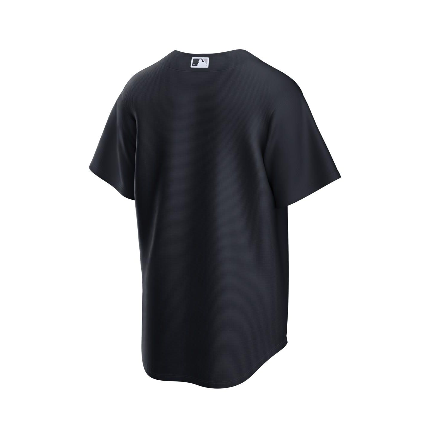 Мужской топ Nike Navy New York Yankees Alternate Replica Jersey — фото 3