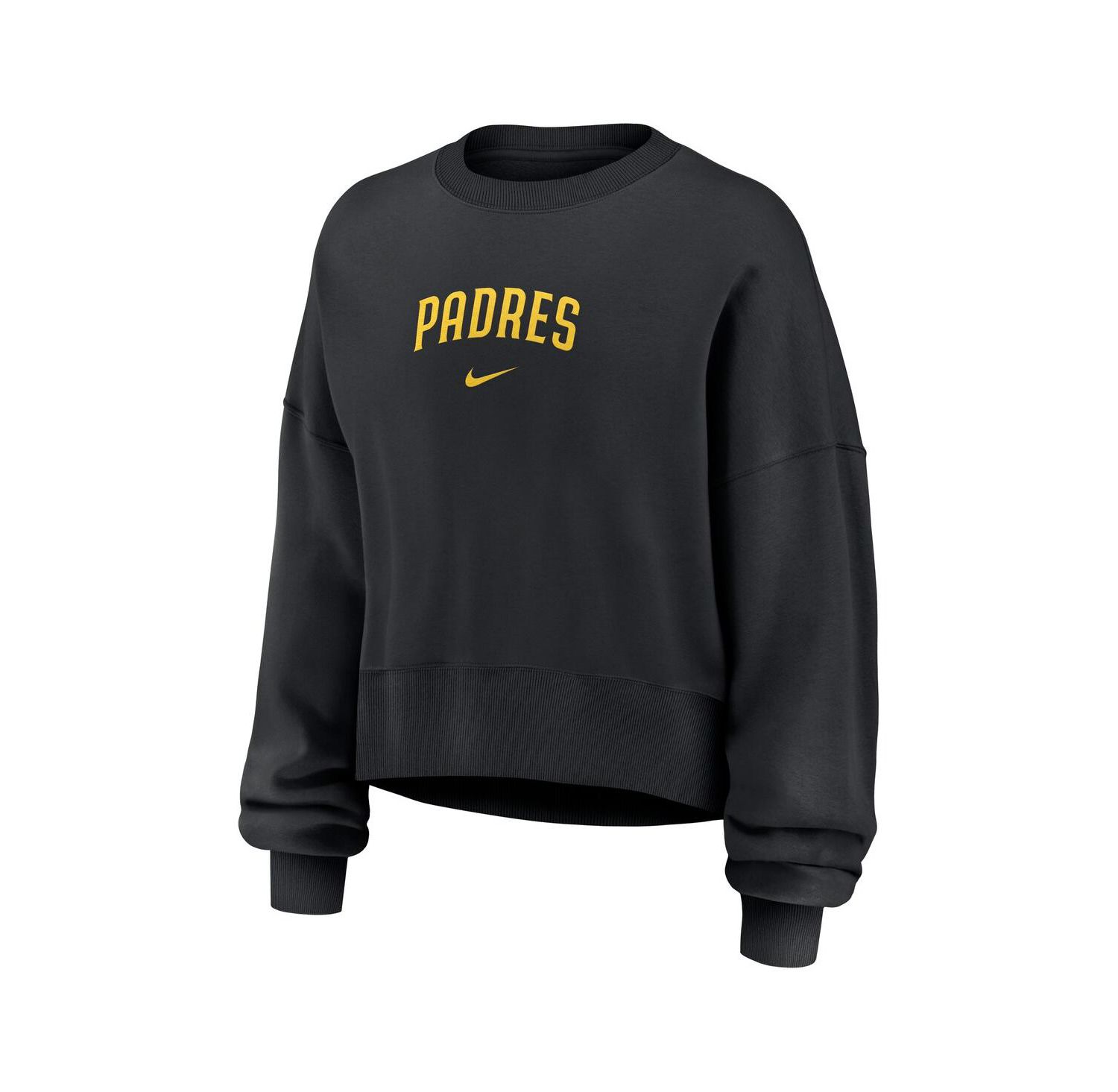 Women's Black San Diego Padres Oversized Primetime Sweatshirt
