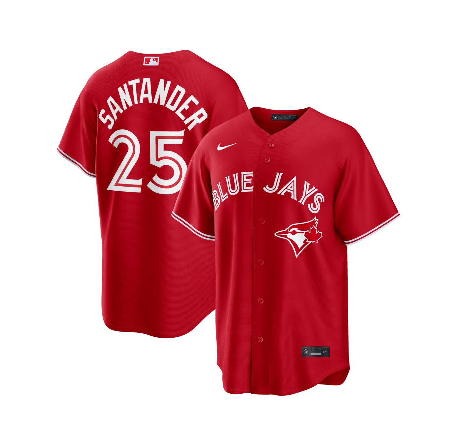 Men's Anthony Santander Red Toronto Blue Jays Canada Day Replica Jersey