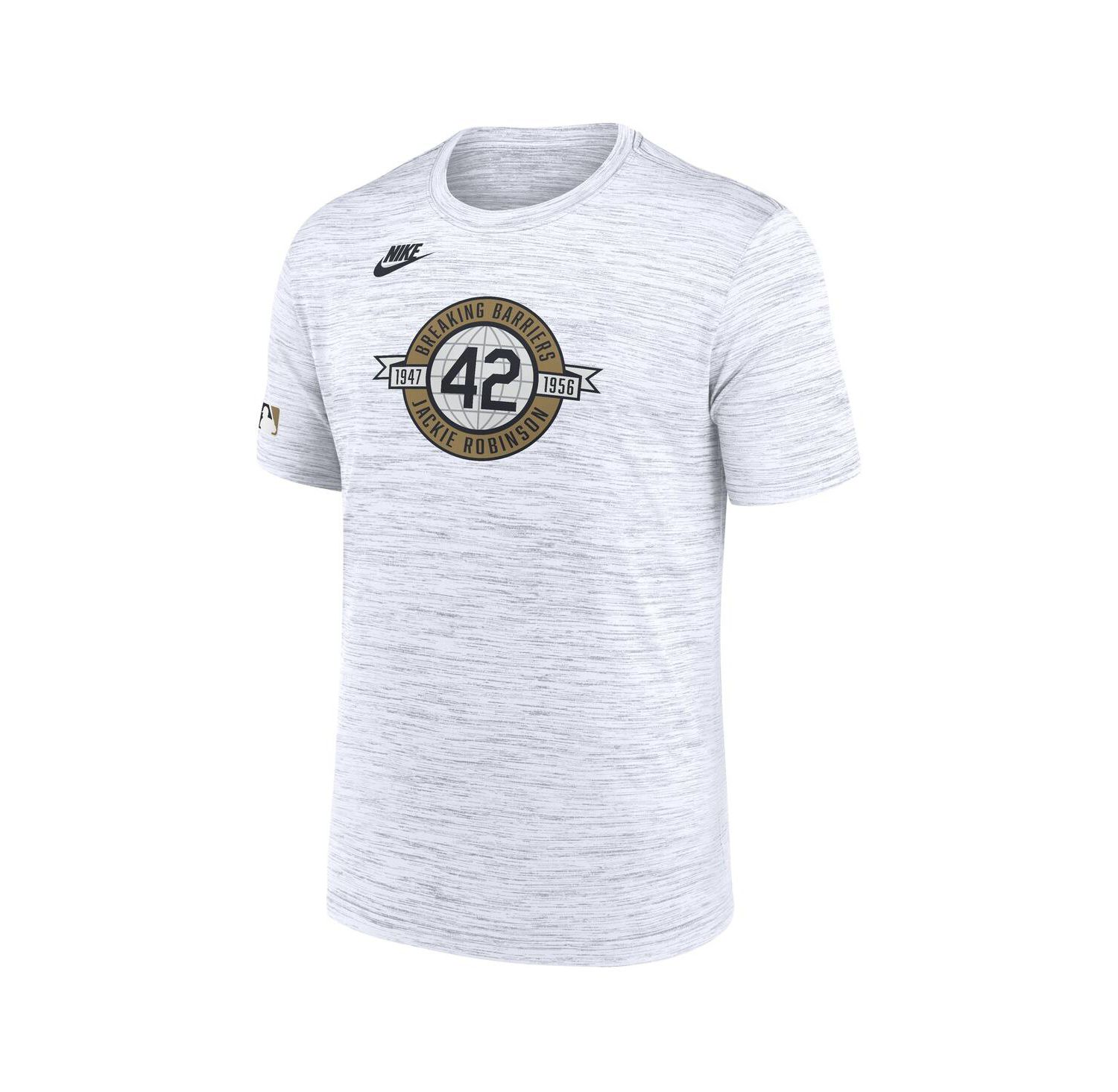 Men's White Brooklyn Dodgers 2026 Jackie Robinson Day Velocity Dri-FIT T-Shirt