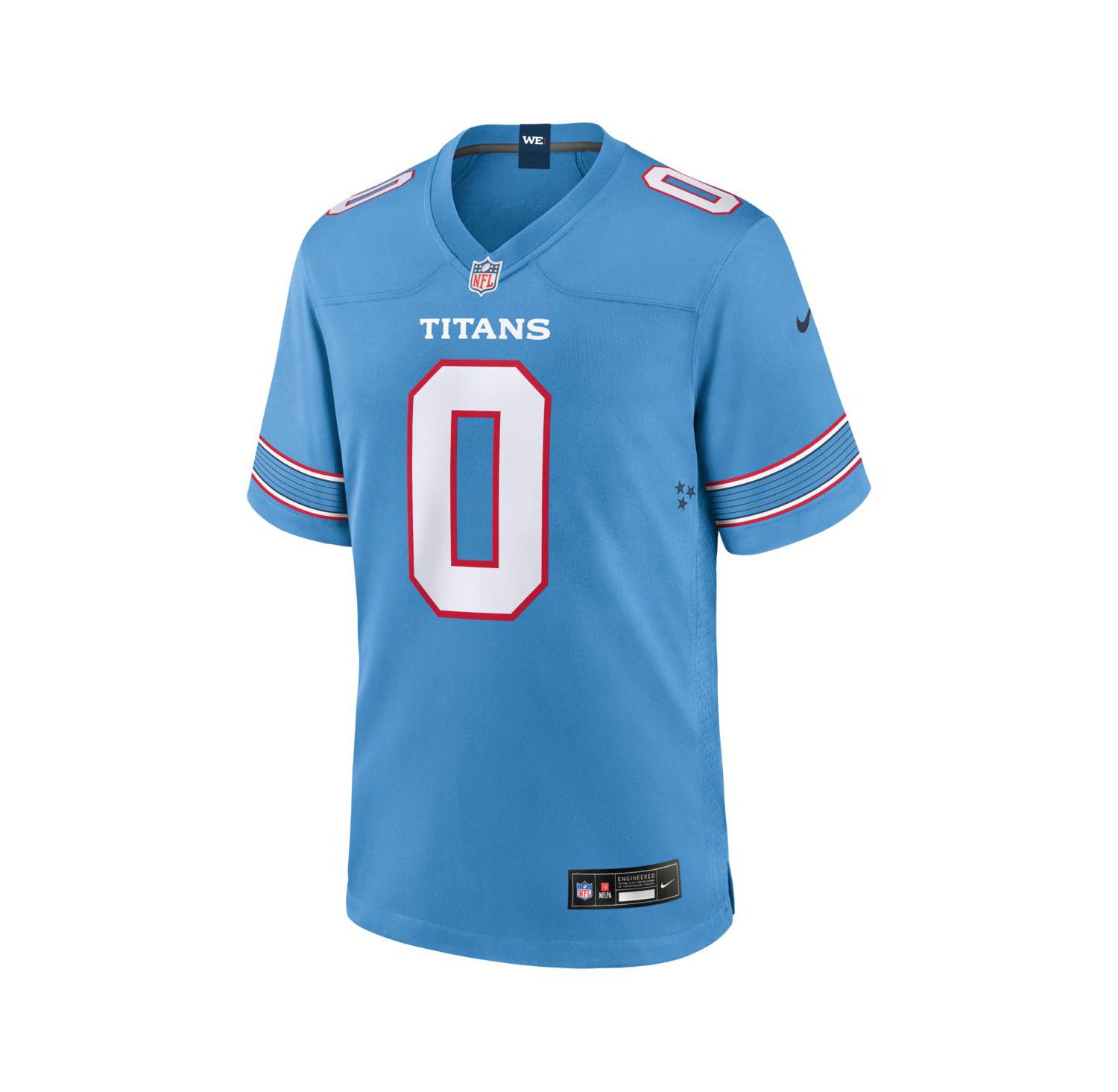 Men's Calvin Ridley Light Blue Tennessee Titans Game Jersey