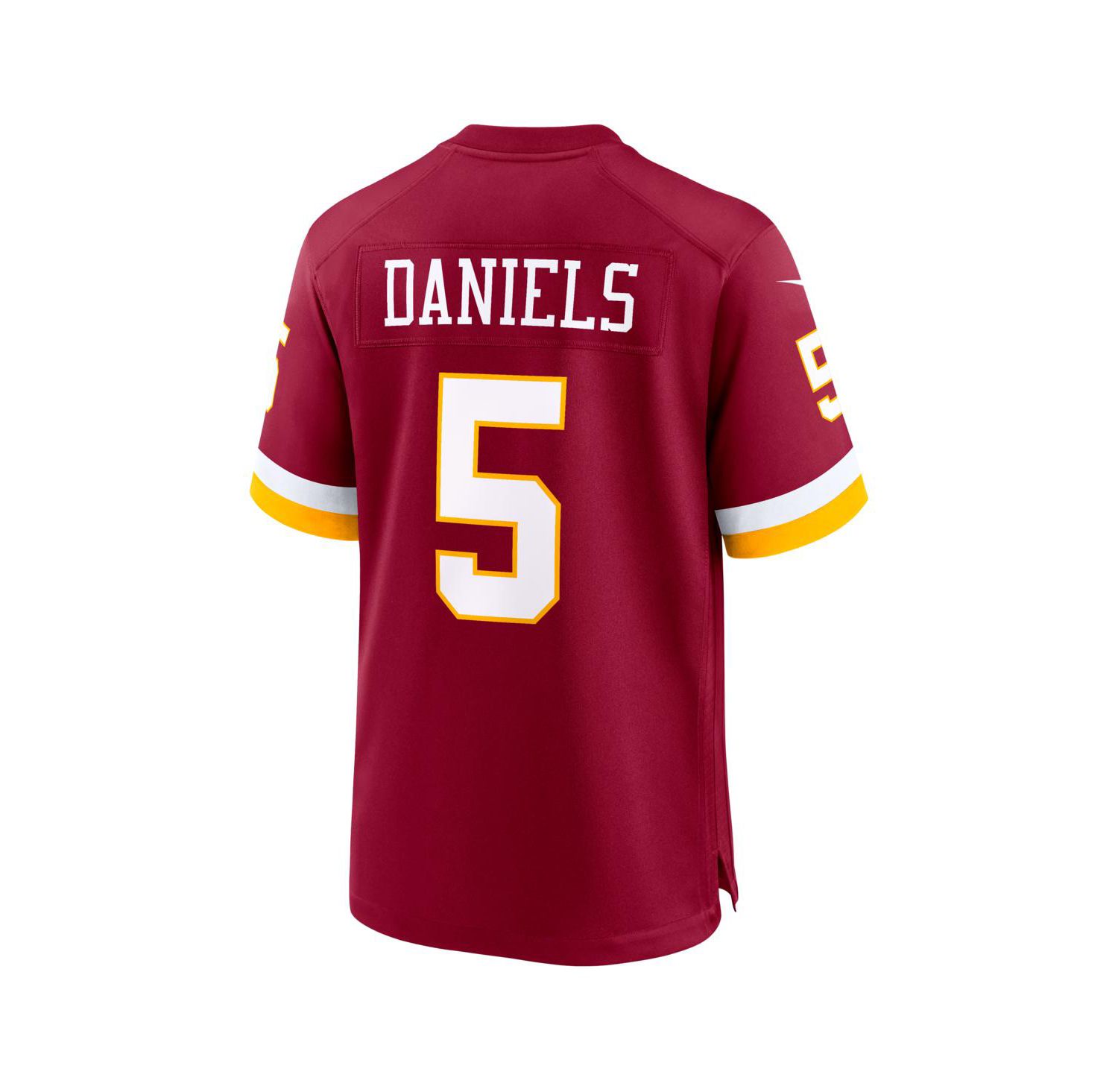 Men's Jayden Daniels Burgundy Washington Commanders Game Jersey