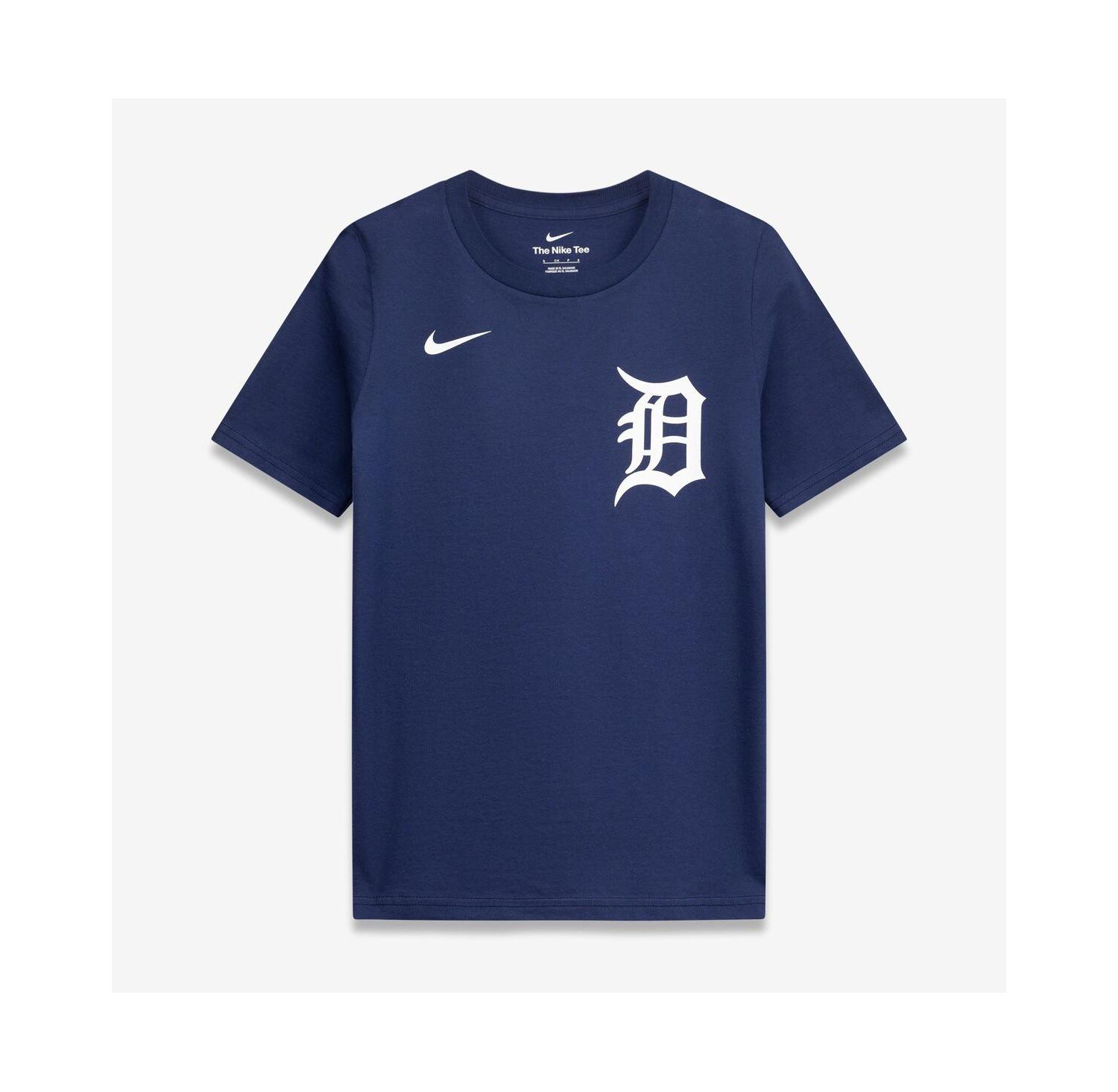 Big Boys and Girls Tarik Skubal Navy Detroit Tigers Name & Number T-Shirt