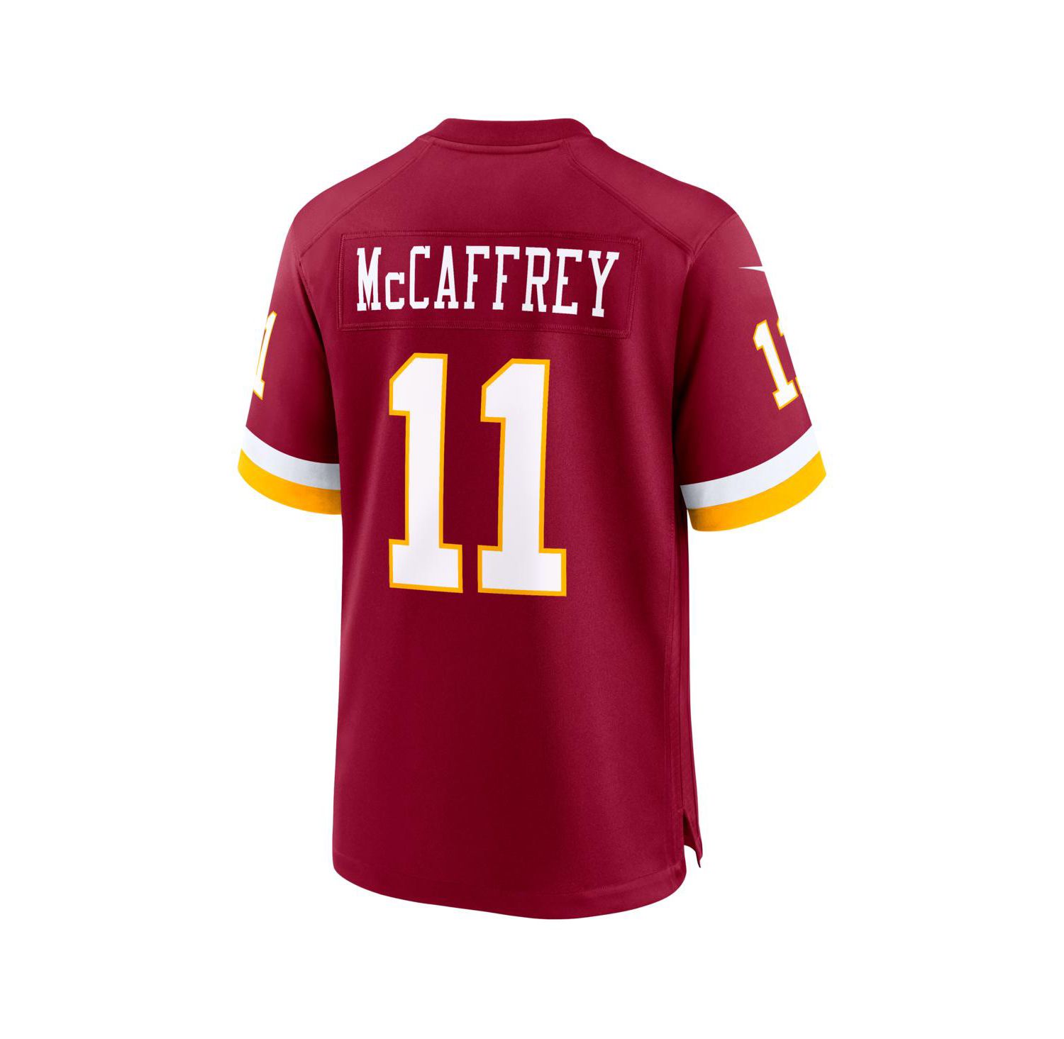Men's Luke McCaffrey Burgundy Washington Commanders Game Jersey