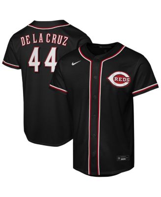Big Boys and Girls Elly De La Cruz Black Cincinnati Reds Fashion Replica Player Jersey