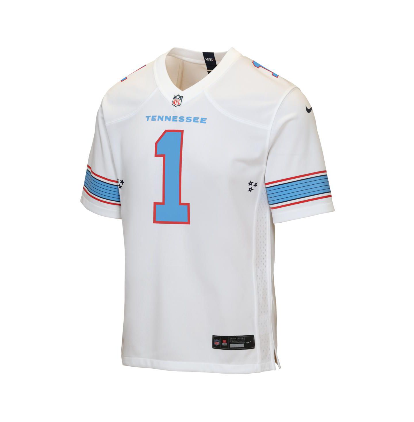 Детская игровая джерси Nike Cameron Ward Tennessee Titans, White — фото 2