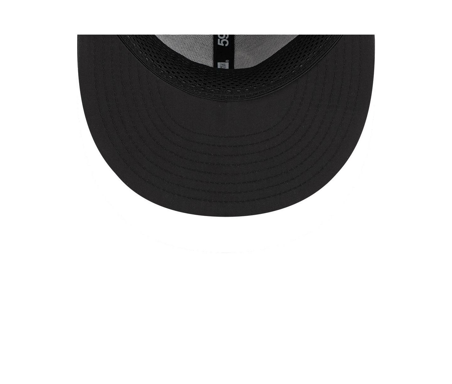 Мужская кепка New Era Black Chicago White Sox 2026 Batting Practice 59FIFTY Fitted Hat — фото 5