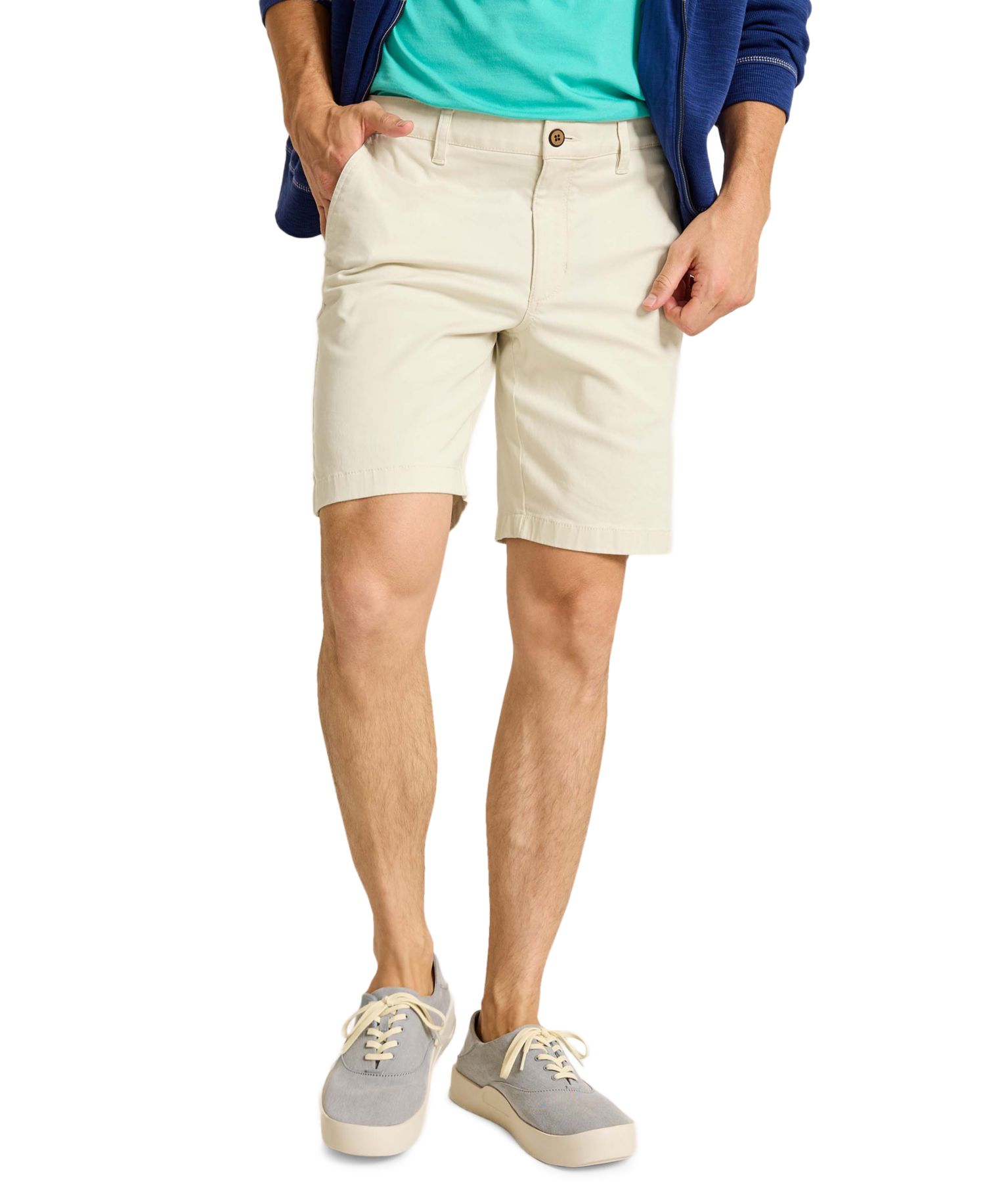 Men's Boracay 9" Flat-Front Chino Shorts