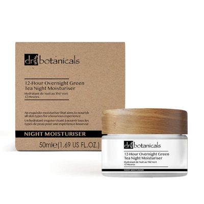 Dr Botanicals 12-Hour Overnight Green Tea Night Moisturiser 50 milliliter - White 47$