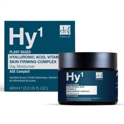 Hyaluronic Acid 1% and Vitamin C 1% and Anti-Ageing Day Moisturiser 60ml for Dryness, Fine Lines, Wrinkles, Brightening