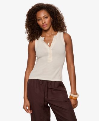 Women's Sleeveless V-Neck Tank Top