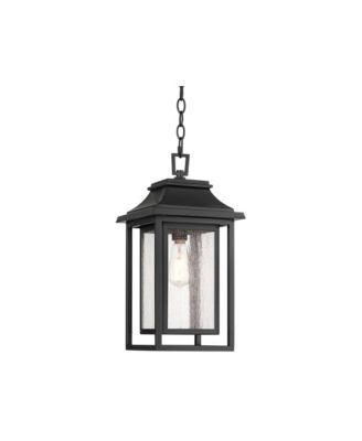 Cecile 19 High Farmhouse Rustic Outdoor Pendant Light Fixture Ceiling Porch House Hanging Painted