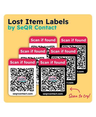 Lost Item Labels 6-Pack