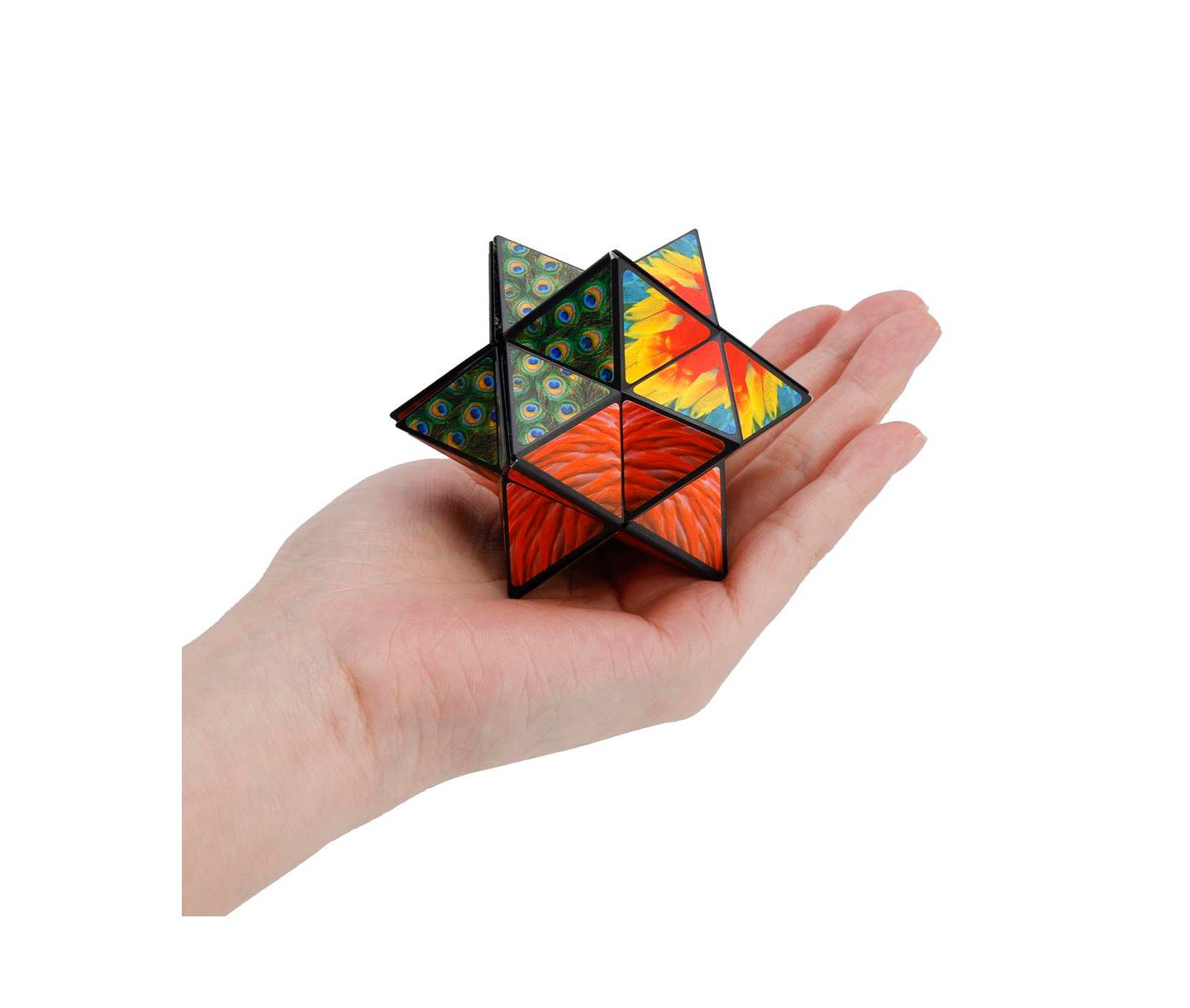 Детская игрушка Bruce & Shark 2-in-1 Animal Theme Fidget Cube, 2-Piece Puzzle, Ages 8+ — фото 6