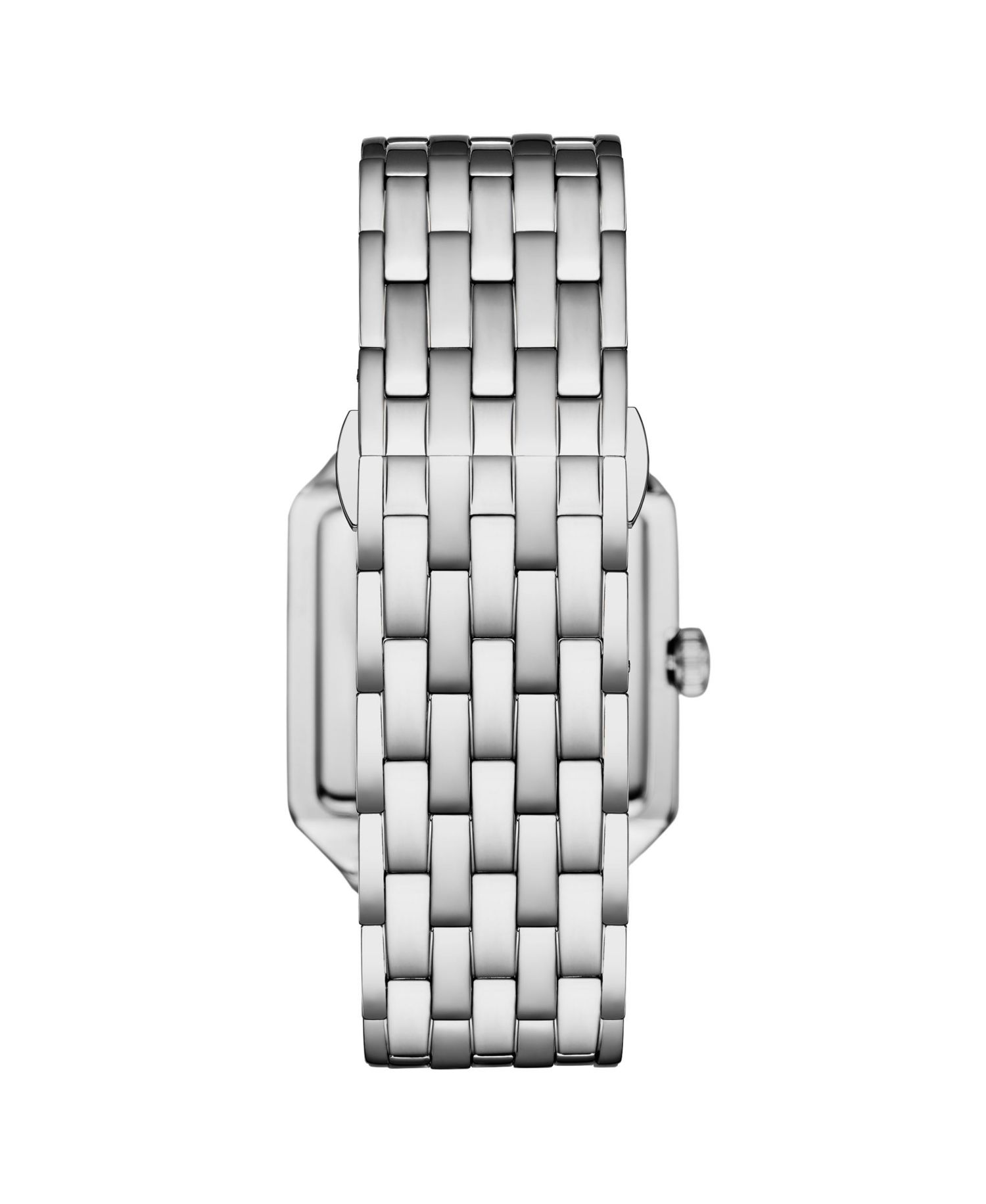 Valencia 4067 Women s Quartz Watch, 32mm Square Crystal Bezel, Stainless Steel Bracelet