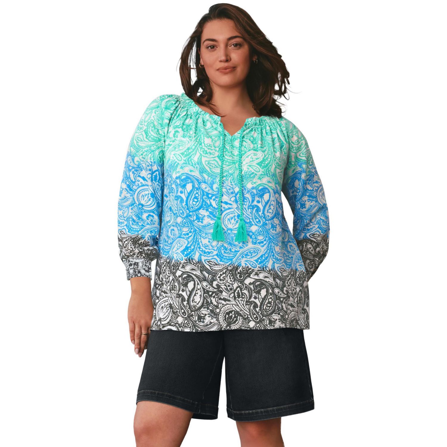 Women's Butter Denim Bermuda Shorts