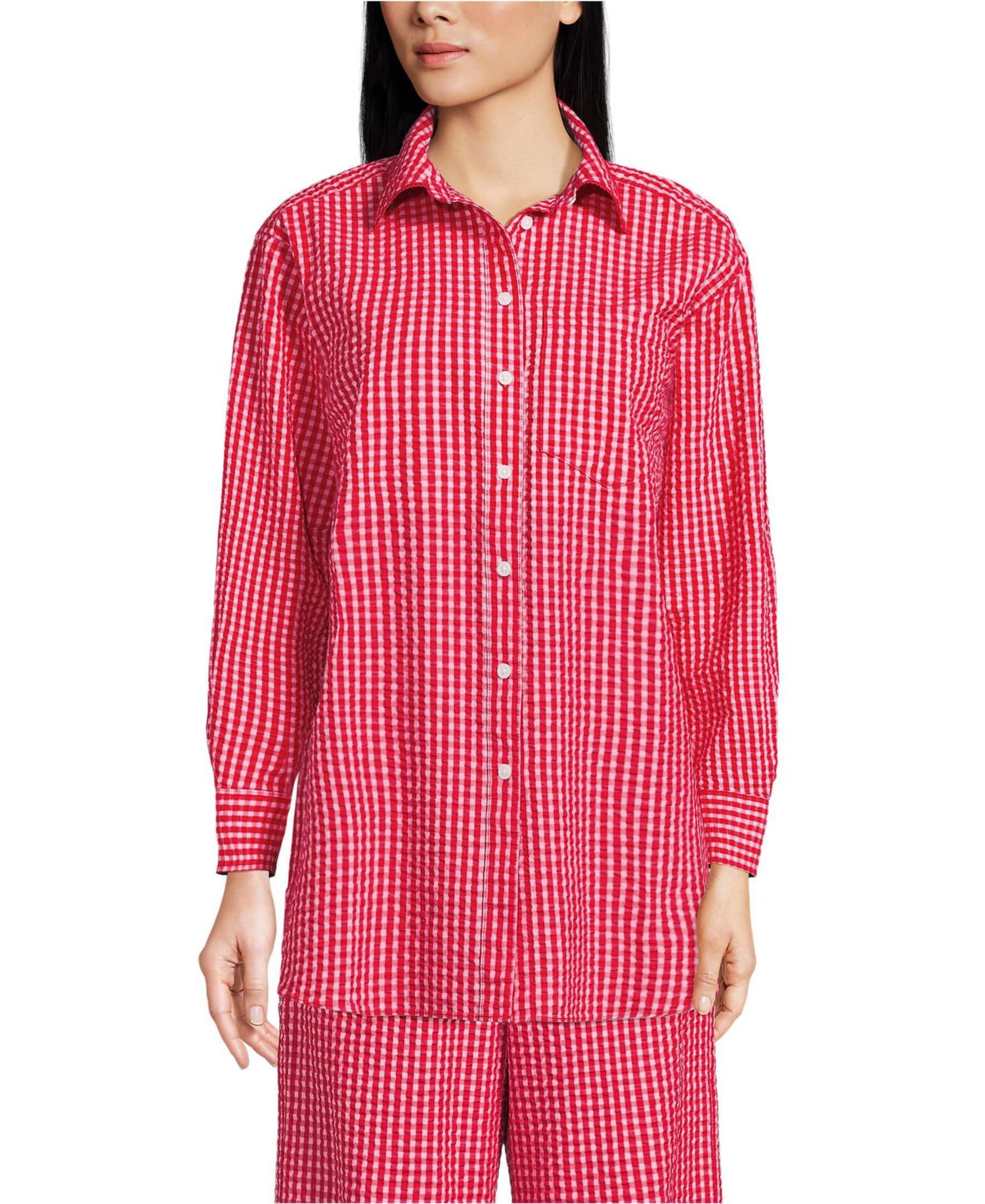 Compass Красный/Розовый Gingham