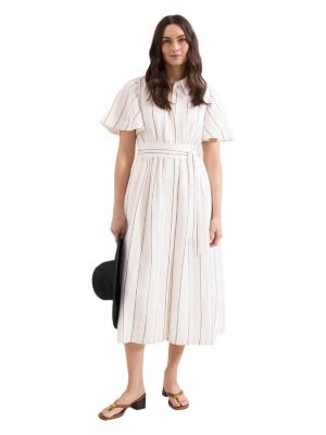Women's Marielle Striped Shirt Dress