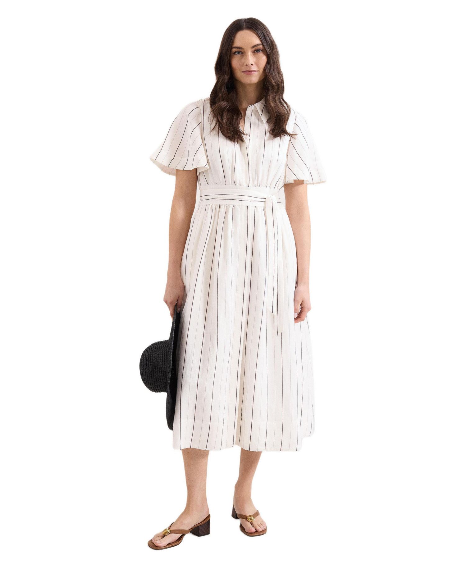 Women's Marielle Striped Shirt Dress