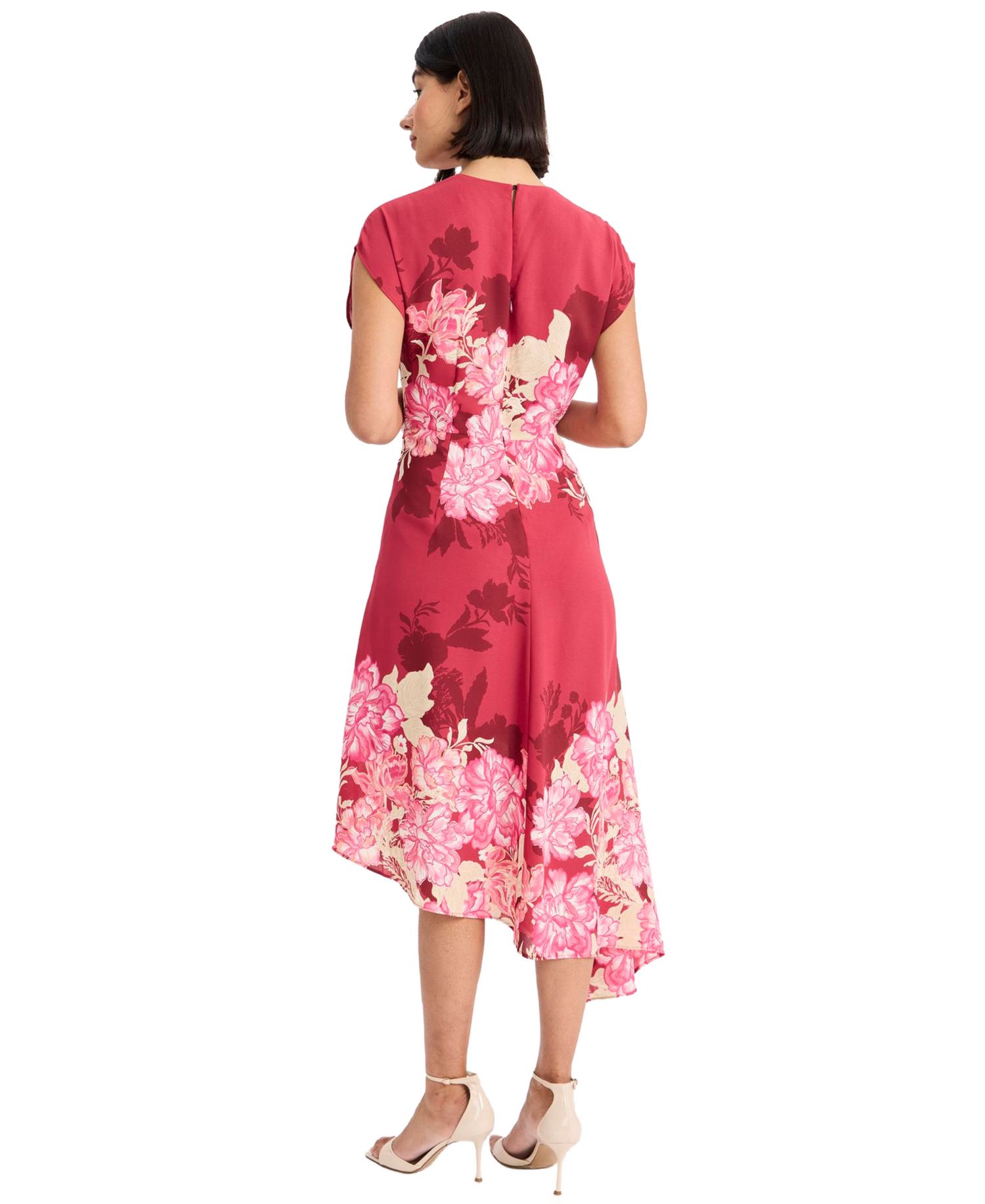 Women's Crewneck Midi Dress