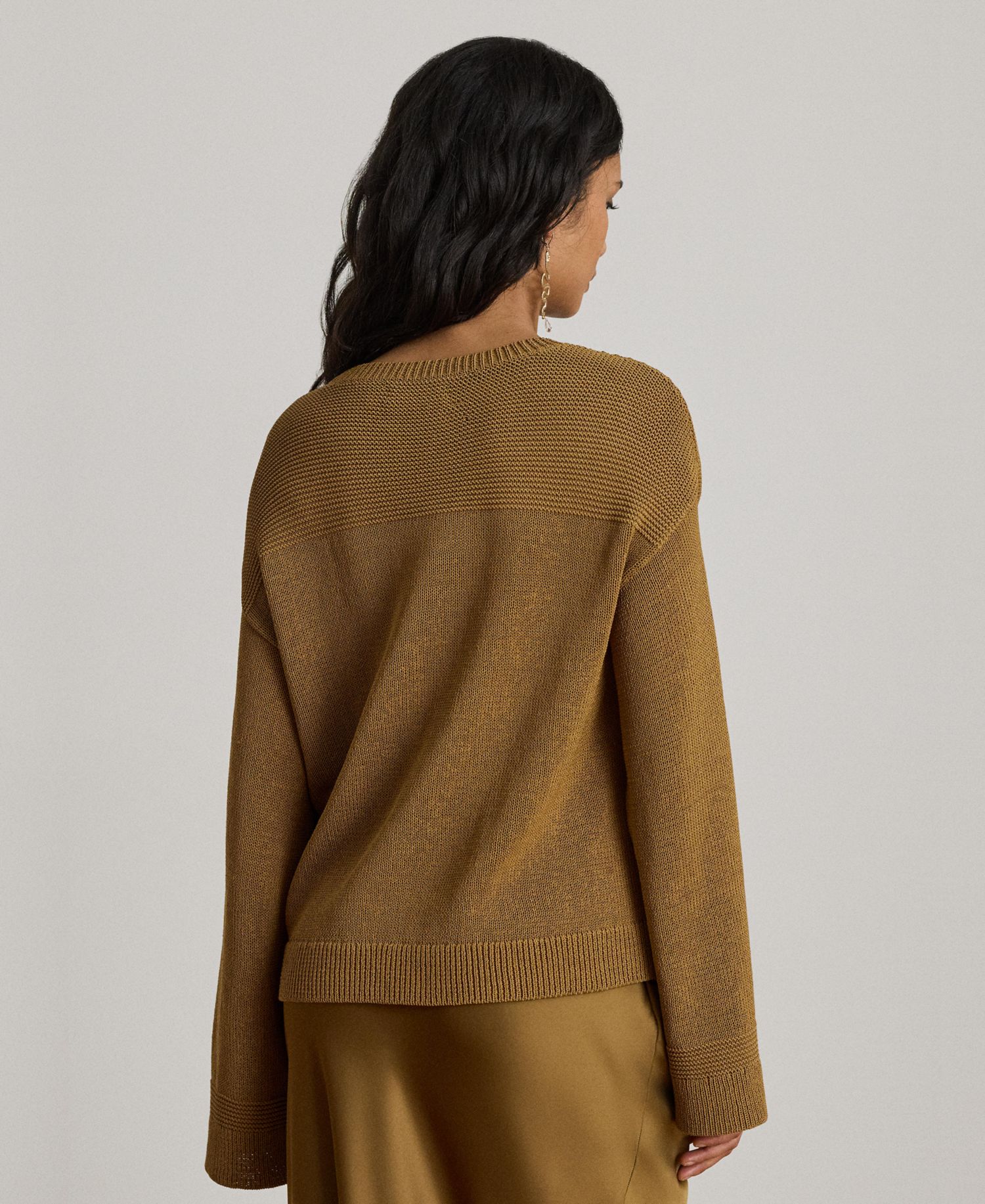 Women's Crewneck Long-Sleeve Sweater