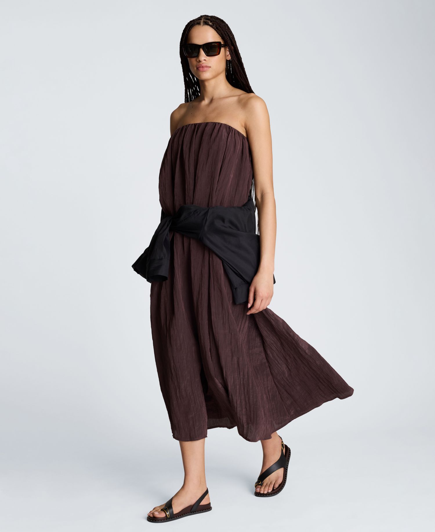 Women's Strapless Maxi Dress