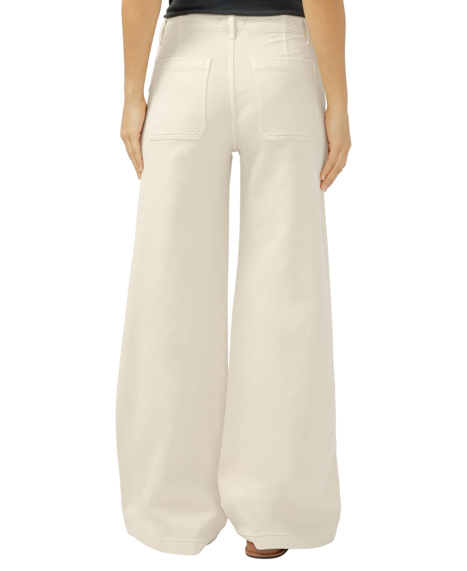 Women's Wide-Leg Knit Flex Jeans