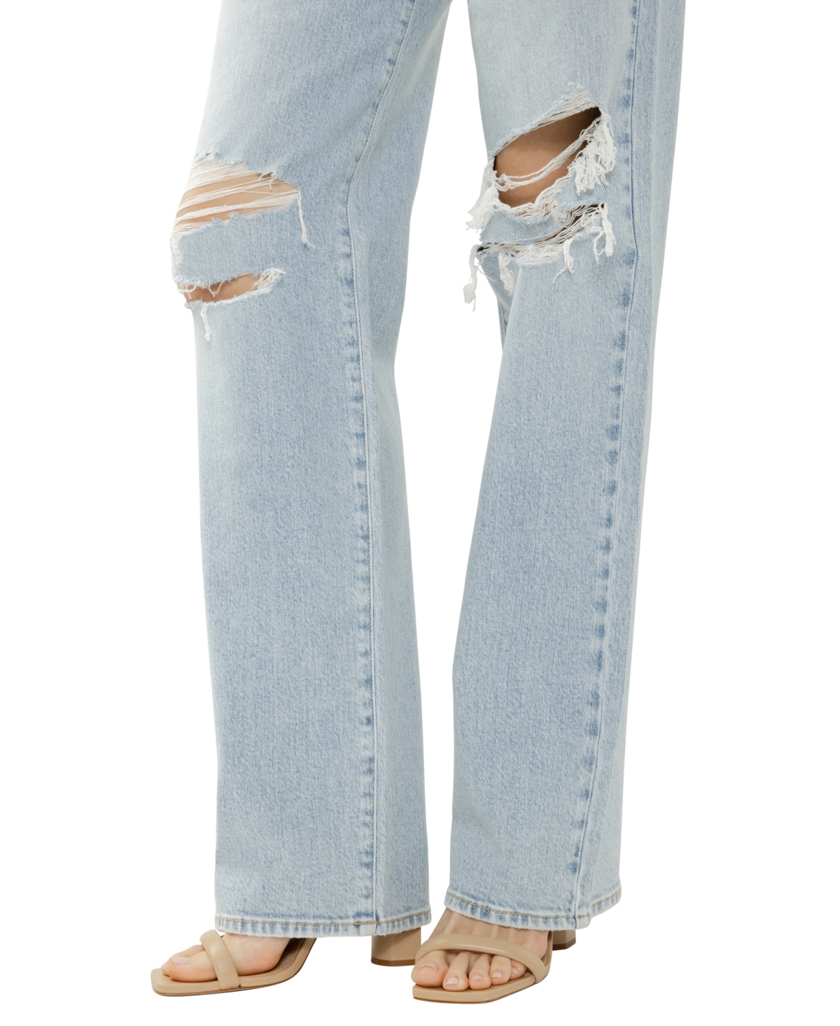 Silver Jeans Co. Women's Loose & Low Rise Straight Leg