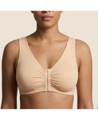 Women's Ease Cotton Front Closure Bra for Mastectomy