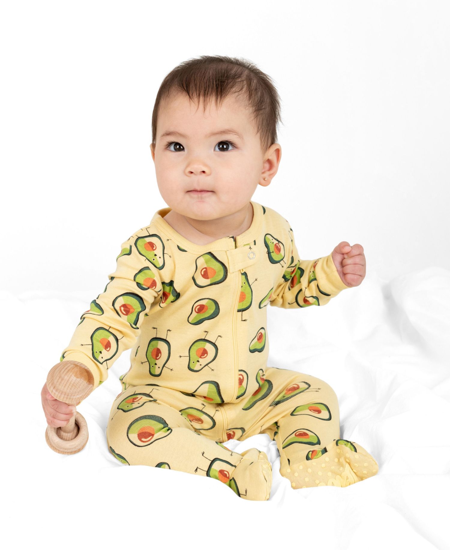 Toddler Matching Family One-Piece Cotton Sleep and Play Footed Pajamas