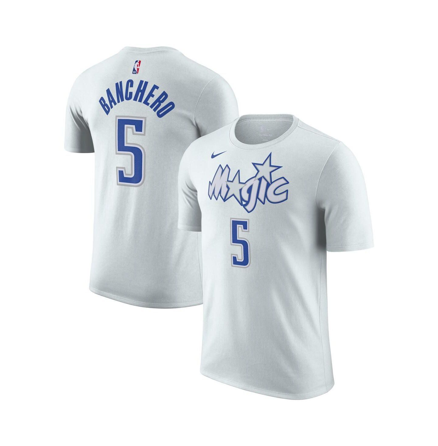 Футболка Nike Paolo Banchero Silver Orlando Magic 2025/26 City Edition Name & Number — фото 1