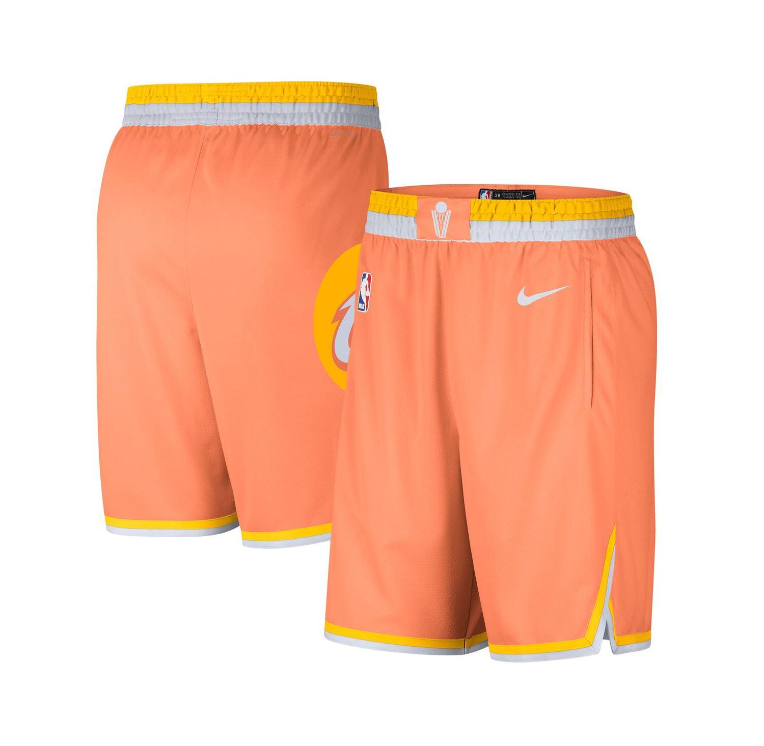 Men's Orange Cleveland Cavaliers 2025/26 City Edition Remix Dri-FIT Swingman Shorts