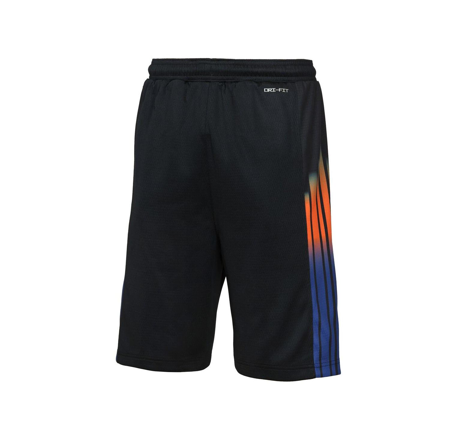Big Boys and Girls Black New York Knicks Authentic Statement Edition Swingman Shorts
