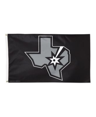 San Antonio Spurs 3' x 5' Single-Sided Deluxe Secondary Team Logo Flag
