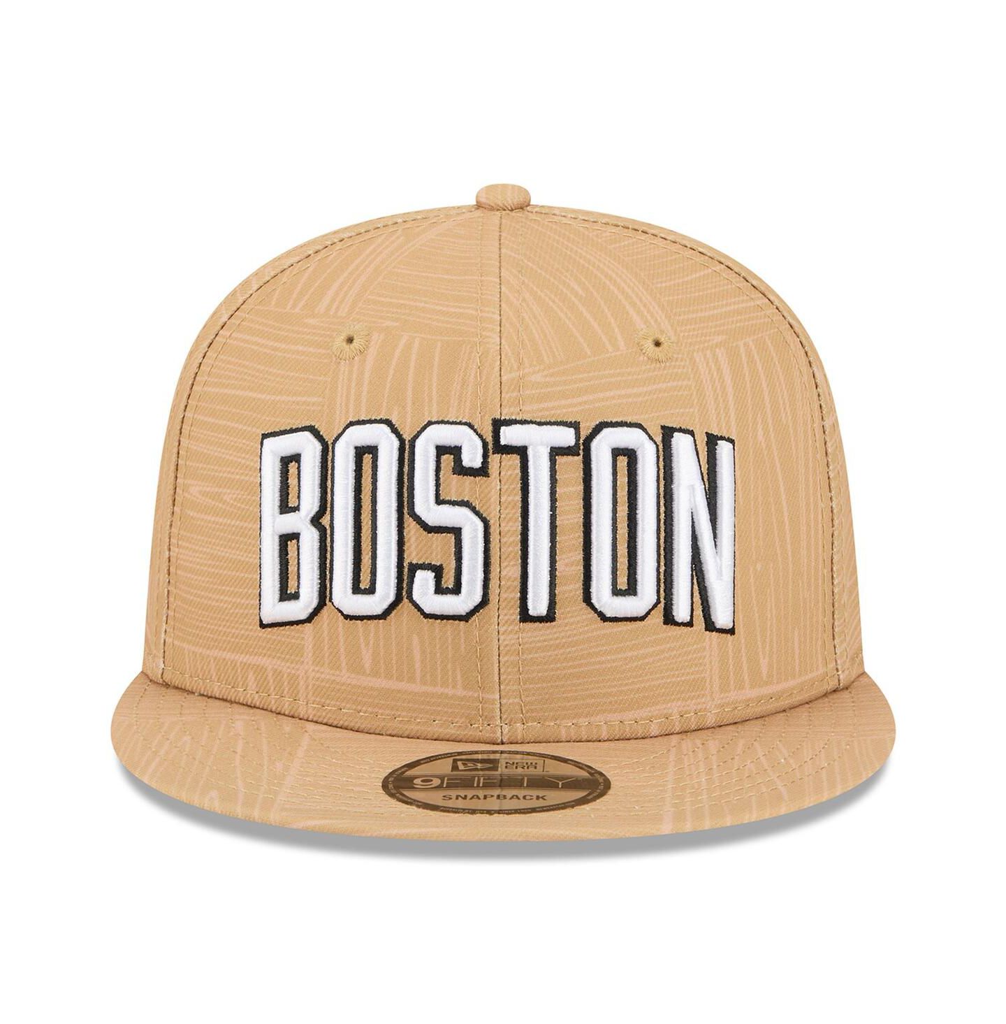 Мужская кепка New Era Gold Boston Celtics 2025/26 City Edition Alternate 9FIFTY Snapback Hat — фото 2