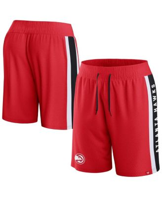 Men's Red Atlanta Hawks Referee Iconic Mesh Shorts