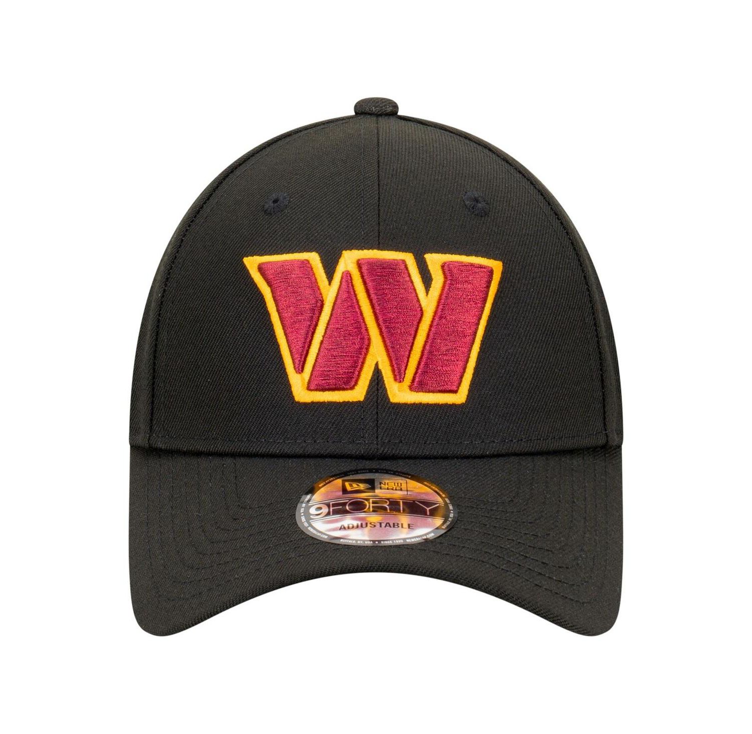 Men's Black Washington Commanders Core Team 9FORTY Adjustable Hat