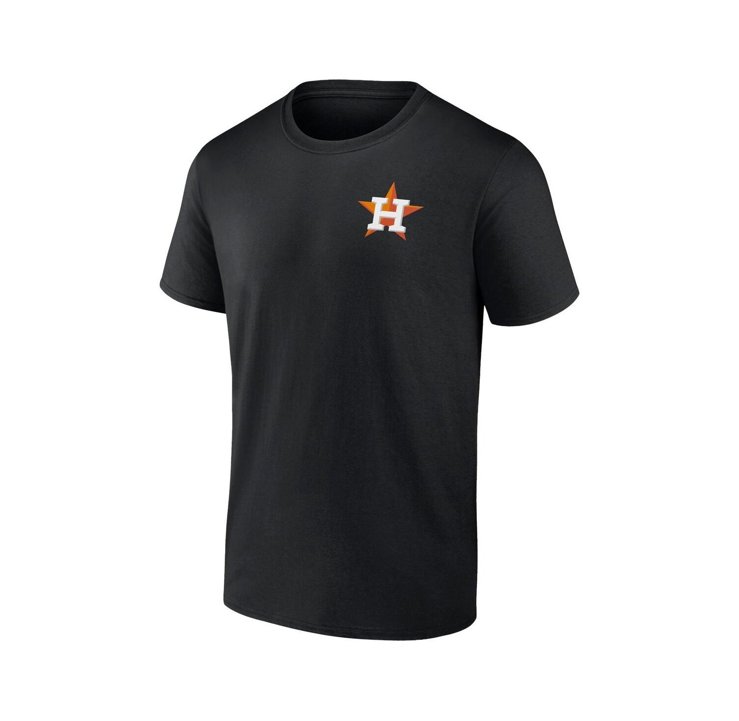 Men's Profile Black Houston Astros Big & Tall Two-Sided Graphic T-Shirt