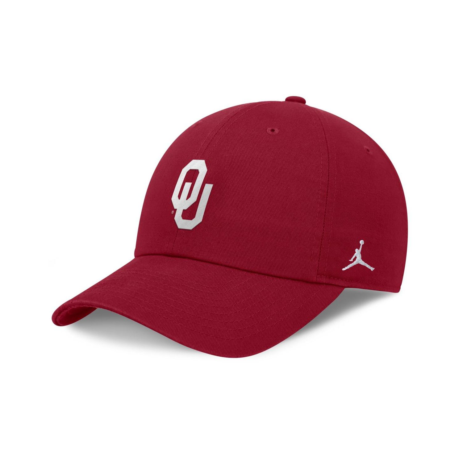 Men's Crimson Oklahoma Sooners Club Adjustable Hat