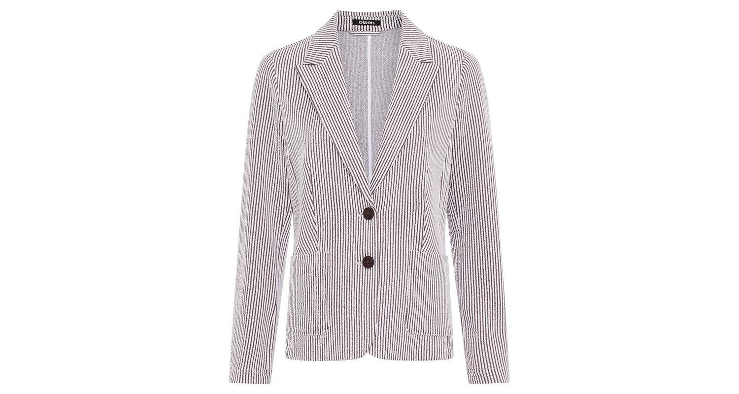 Women's Seersucker Blazer