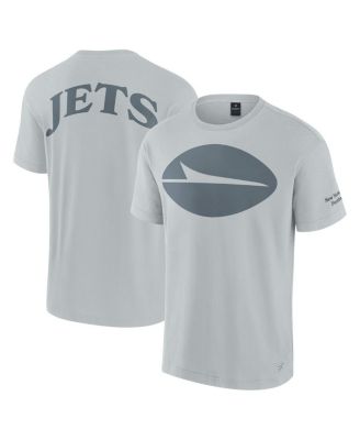 Men's and Women's Gray New York Jets Elements Iconic T-Shirt