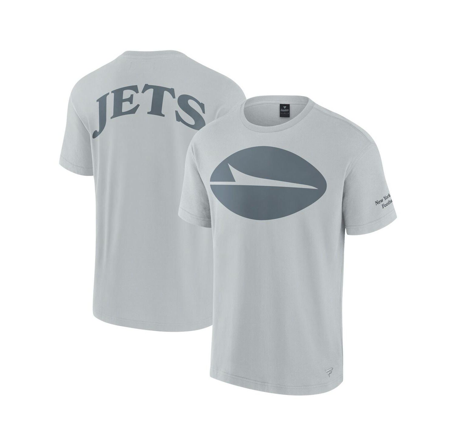 Men's and Women's Gray New York Jets Elements Iconic T-Shirt