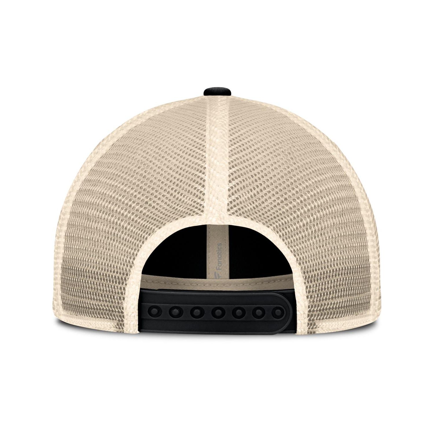 Men's Black/Natural Vegas Golden Knights Rival Trucker Adjustable Hat