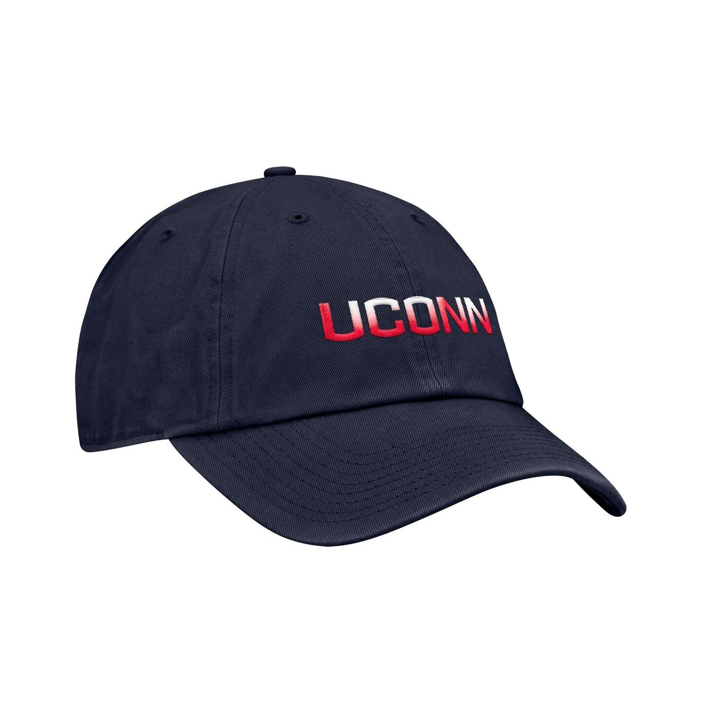 Мужская кепка Nike Navy UConn Huskies Club Adjustable Hat — фото 2