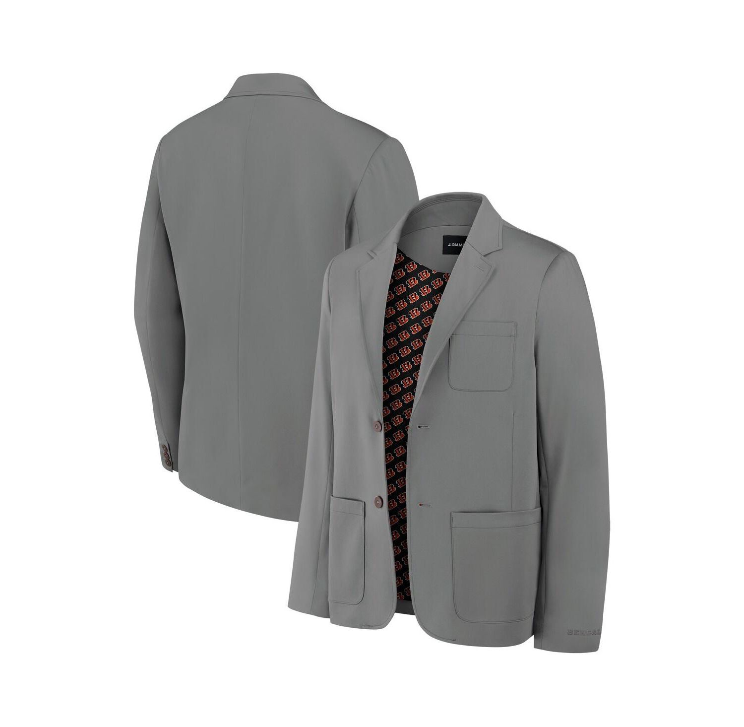 Men's Graphite Cincinnati Bengals Man-In-Motion Blazer