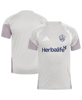 Men's Silver LA Galaxy 2026 Competition Training Jersey