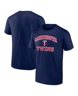 Men's Navy Minnesota Twins Heart and Soul T-Shirt