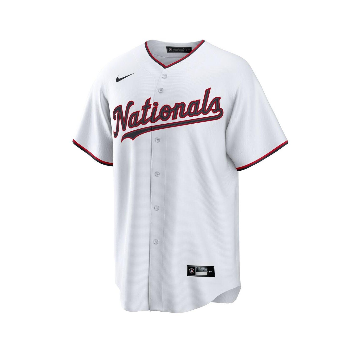 Men's White Washington Nationals Home Replica Jersey