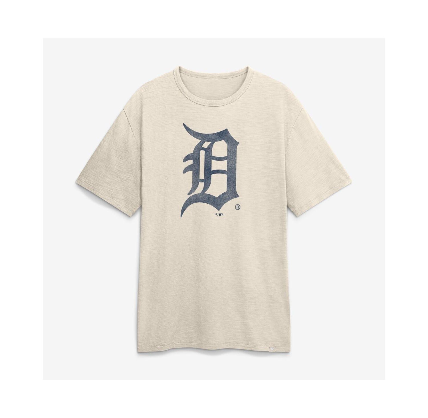 Men's Cream Detroit Tigers Stadium Slub T-Shirt